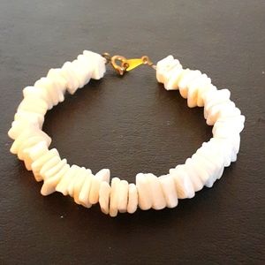 Puka shell bracelet